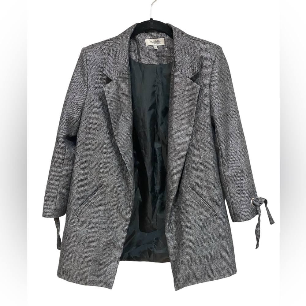 Charlotte Russe Juniors Women’s Blazer 3/4 Sleeve Size Medium